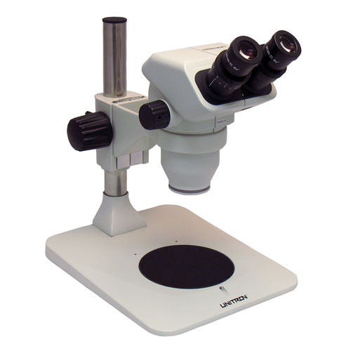 Zoom Stereo Microscope 1x/2x Ob., Pole Stand - Model 14104-12 - Click Image to Close