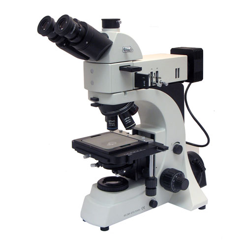 EXAMET-4 Reflected and transmited Ill. Microscope - Model 14251 - Click Image to Close