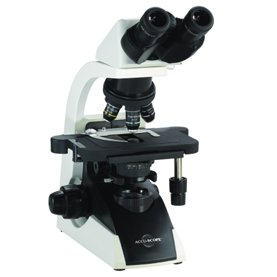 Binocular LED Microscope w Plan Achromat Obj - Model 3012-LED - Click Image to Close