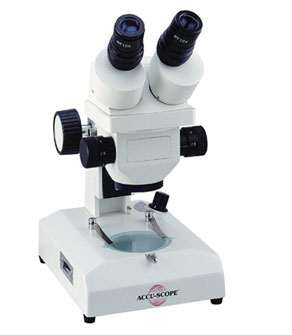 Binocular Zoom Stereo Microscope on a Boom Stand - Model 3061 - Click Image to Close