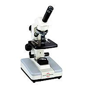 Monocular Microscope with Mechanical Stage - Model 3088F-MS-LED - Click Image to Close