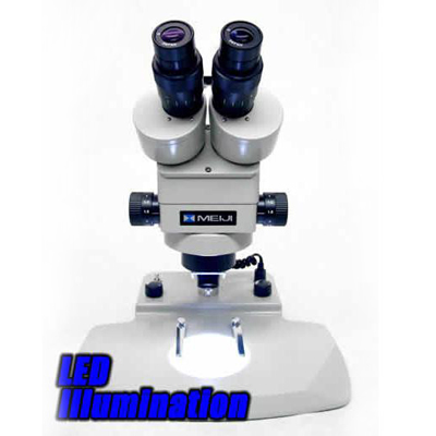 Trinocular Zoom Stereo Microscopes with Detent - Model EMZ-5TRD