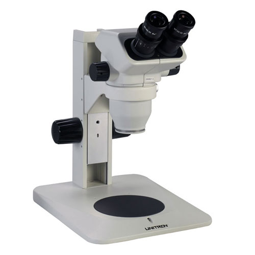 Zoom Stereo Microscope 1x/2x Ob., Plain Stand - Model 14100-12 - Click Image to Close